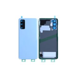 Samsung Galaxy S20 5G G981B / Samsung Galaxy S20 G980F bagcover Blue med linse OEM