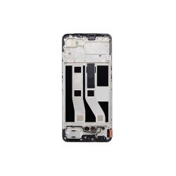Oppo Reno6 Lite Sk�rm med ramme Sort Display og Digitizer
