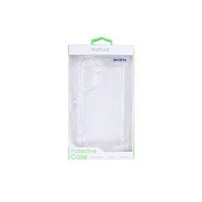 Rixus Samsung Galaxy S26 Silikonecover Anti-Burst Transparent