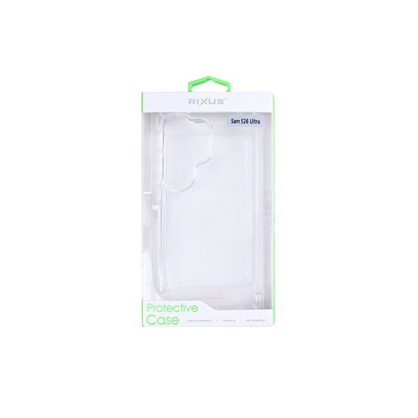 Rixus Samsung Galaxy S26 Ultra Silikonecover Anti-Burst Transparent
