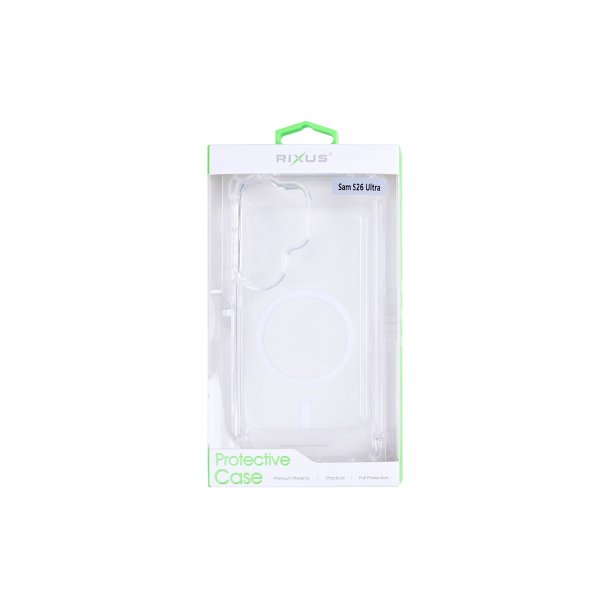 Rixus Samsung Galaxy S26 Ultra MagSafe Cover Anti-Burst Transparent