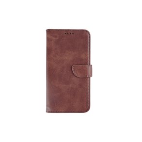 Samsung Galaxy S26 Edge Bookcase Brun