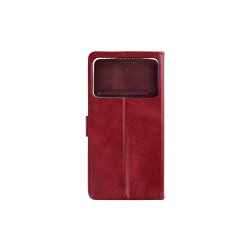 Samsung Galaxy S26 Edge Bookcase M�rk r�d