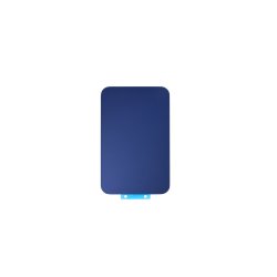 iPhone 17 Pro Max bagcover Blue uden NFC Kompatibel