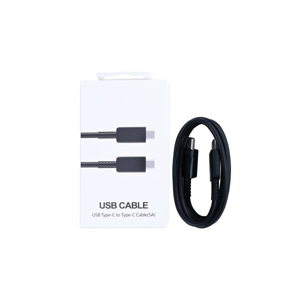 Samsung USB-C kabel 5A 100cm Sort Retail Box