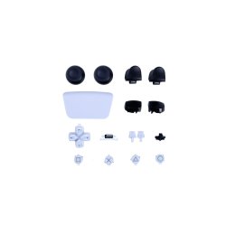 Sony Playstation 5 kompatibel Controller Button Sets White OEM (16pcs)