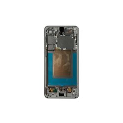 Samsung Galaxy S25 FE Sk�rm med ramme Sort Display og Digitizer Pre-Assembled