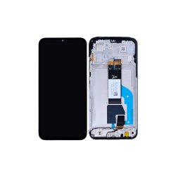 Xiaomi Redmi 15C 4G Sk�rm med ramme Gr� 4G Display og Digitizer