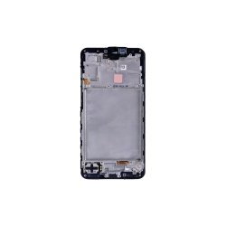 Samsung Galaxy A17 4G Sk�rm med ramme Sort 4G Display og Digitizer Service Pack