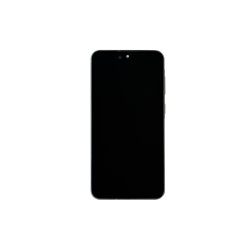 Samsung Galaxy A56 A566B Sk�rm OLED med ramme Graphite Display og Digitizer Soft-OLED