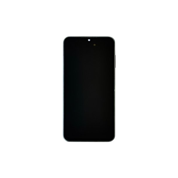 Samsung Galaxy A26 A266B Sk�rm OLED med ramme Sort Display og Digitizer Soft-OLED