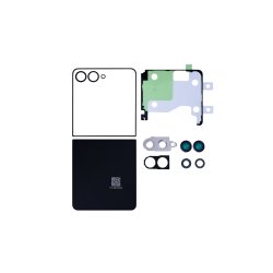 Samsung Galaxy Z Flip7 bagcover Blue med linse OEM