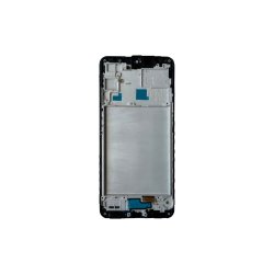 Samsung Galaxy A16 4G A165F Sk�rm OLED med ramme Sort 4G Display og Digitizer Soft-OLED