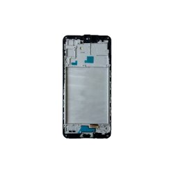 Samsung Galaxy A16 5G A166B Sk�rm OLED med ramme Sort 5G Display og Digitizer Soft-OLED