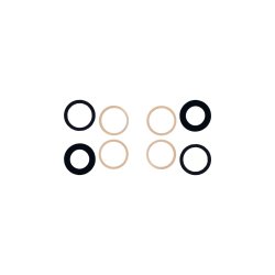 iPhone 17 Kameralinseglas Sort OEM