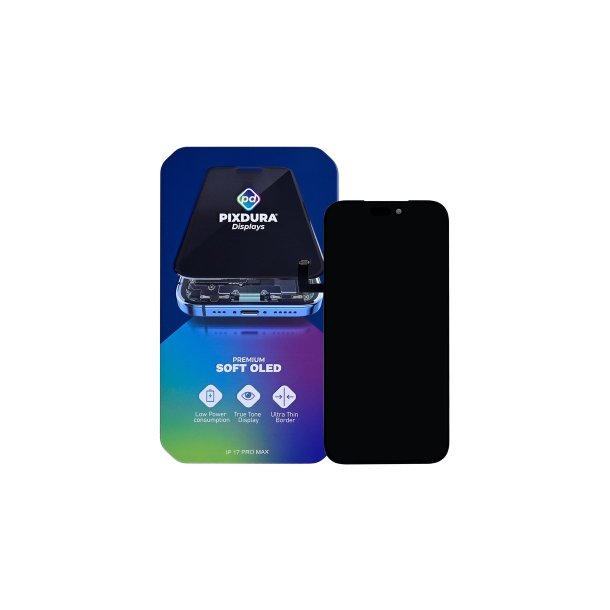 Sk�rm til PIXDURA For Apple iPhone 17 Pro Max Soft-OLED