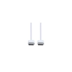 Apple USB-C til USB-C kabel v�vet 60W 100cm Hvid Bulk