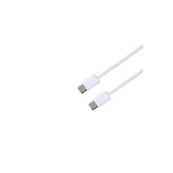 Apple USB-C til USB-C kabel v�vet 60W 100cm Hvid Bulk