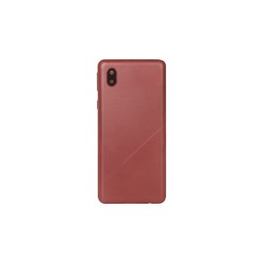 Samsung Galaxy A01 Core A013F bagcover Red med linse OEM