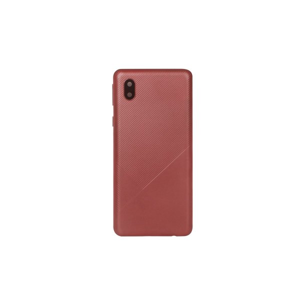 Samsung Galaxy A01 Core A013F bagcover Red med linse OEM