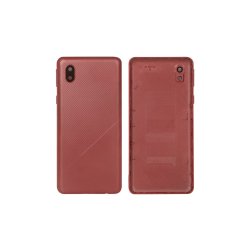Samsung Galaxy A01 Core A013F bagcover Red med linse OEM