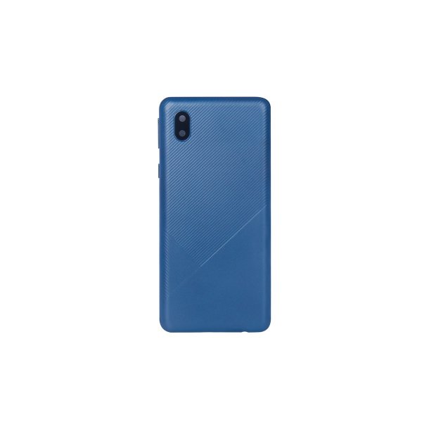 Samsung Galaxy A01 Core A013F bagcover Blue med linse OEM