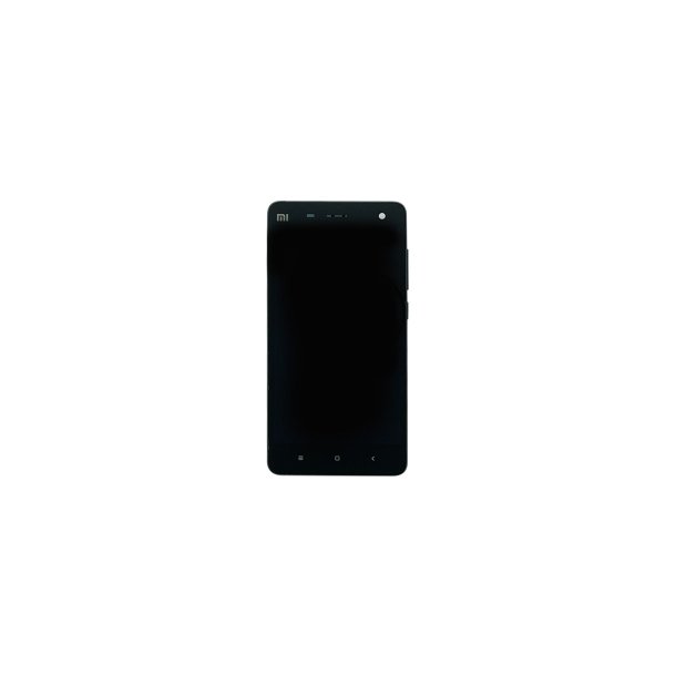 Xiaomi Mi 4 Sk�rm med ramme Sort Display og Digitizer
