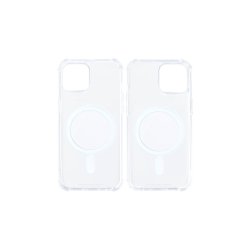 Rixus iPhone 12/12 Pro MagSafe Cover Anti-Burst Transparent
