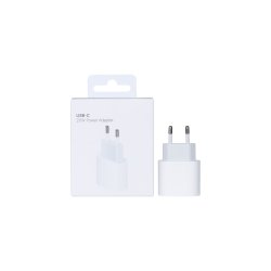 USB-C Oplader 20W Hvid Apple-Kompatibel