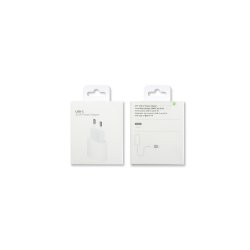 USB-C Oplader 20W Hvid Apple-Kompatibel