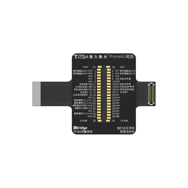 Qianli Toolplus tail plug FPC til iPhone 6G