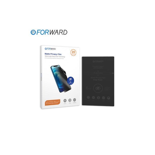 Forward Universal 9 inch folie Privacy Matte 20 pcs