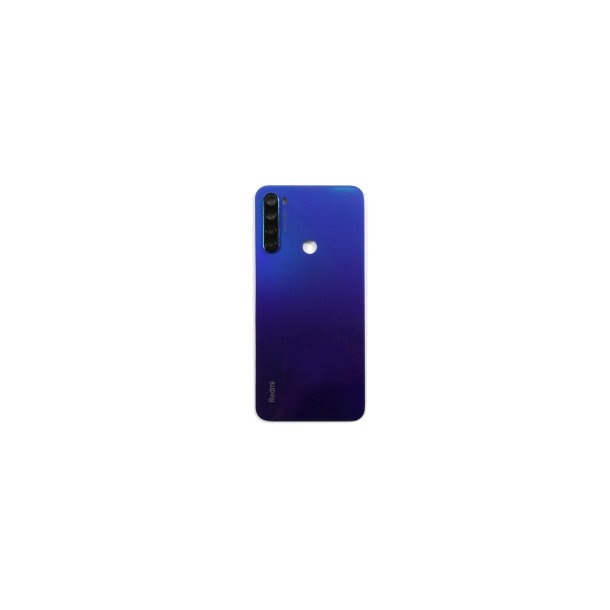 Xiaomi Redmi Note 8T bagcover Blue med linse OEM