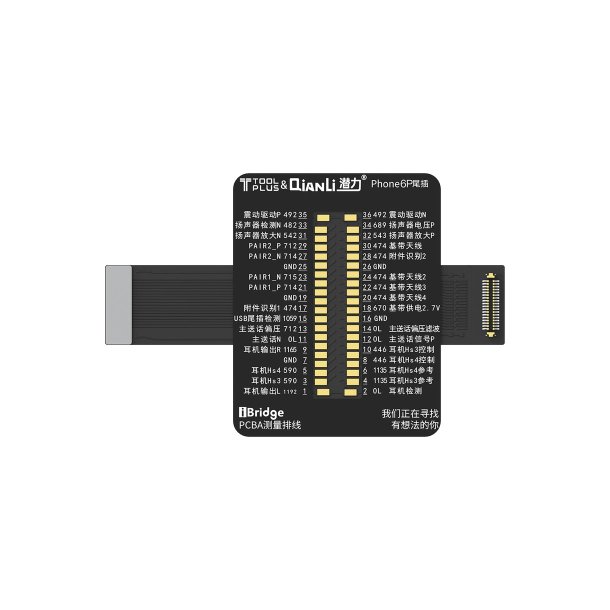 Qianli Toolplus tail plug FPC til iPhone 6 Plus