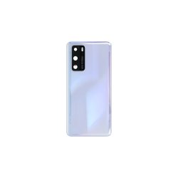Huawei P40 bagcover White med linse OEM