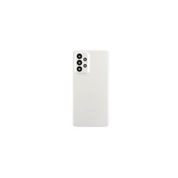 Samsung Galaxy A73 5G bagcover White med linse OEM