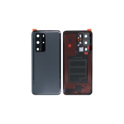 Huawei P40 Pro bagcover Black med linse OEM