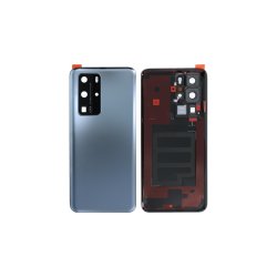 Huawei P40 Pro bagcover Silver med linse OEM