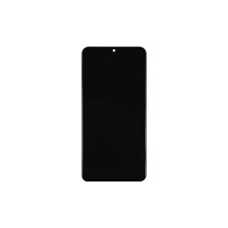 Samsung Galaxy A10s A107F Sk�rm med ramme Sort Display og Digitizer Service Pack