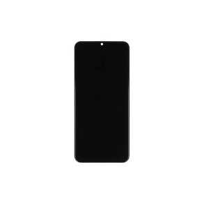 Samsung Galaxy A02s A025F Sk�rm med ramme Sort Non EU Display og Digitizer Service Pack