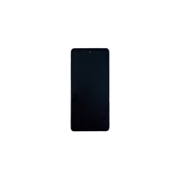 Samsung Galaxy A72 A725F Sk�rm med ramme Violet Display og Digitizer Service Pack