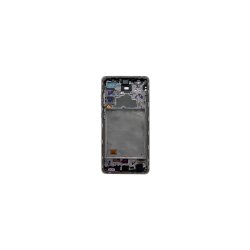 Sk�rm til Samsung Galaxy A72 A725F OLED med Ramme Service Pack Hvid