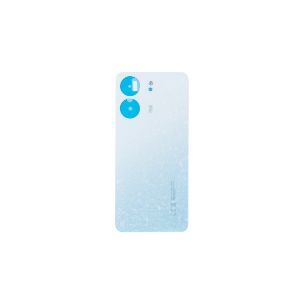 Xiaomi Redmi 13C bagcover White uden linse OEM