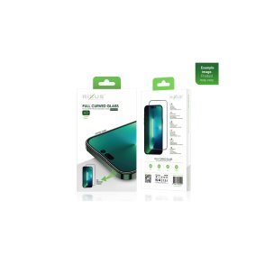 Rixus Sk�rmbeskyttelse til Samsung Galaxy A34 H�rdet Glas Clear HD Full Cover Curved Edge