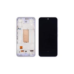 Samsung Galaxy A54 5G A546B Sk�rm med ramme Violet 5G Display og Digitizer Service Pack