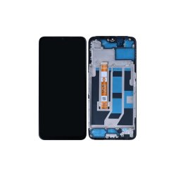 Oppo A78 CPH2483 Sk�rm med ramme Lilla 5G Display og Digitizer