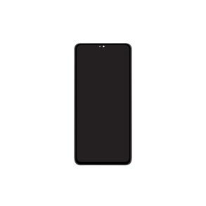 Sk�rm til Samsung Galaxy A53 5G A536B Soft-OLED med Ramme Sort