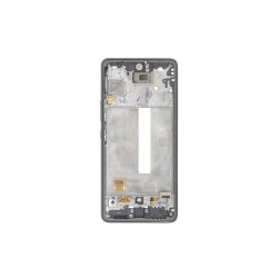 Sk�rm til Samsung Galaxy A53 5G A536B Soft-OLED med Ramme Sort