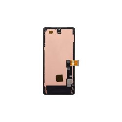 Sk�rm til Google Pixel 7 Pro Soft-OLED med Ramme Sort
