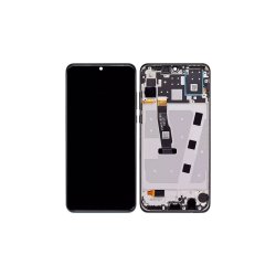 Sk�rm til Huawei P30 Lite LCD med Ramme OEM Sort